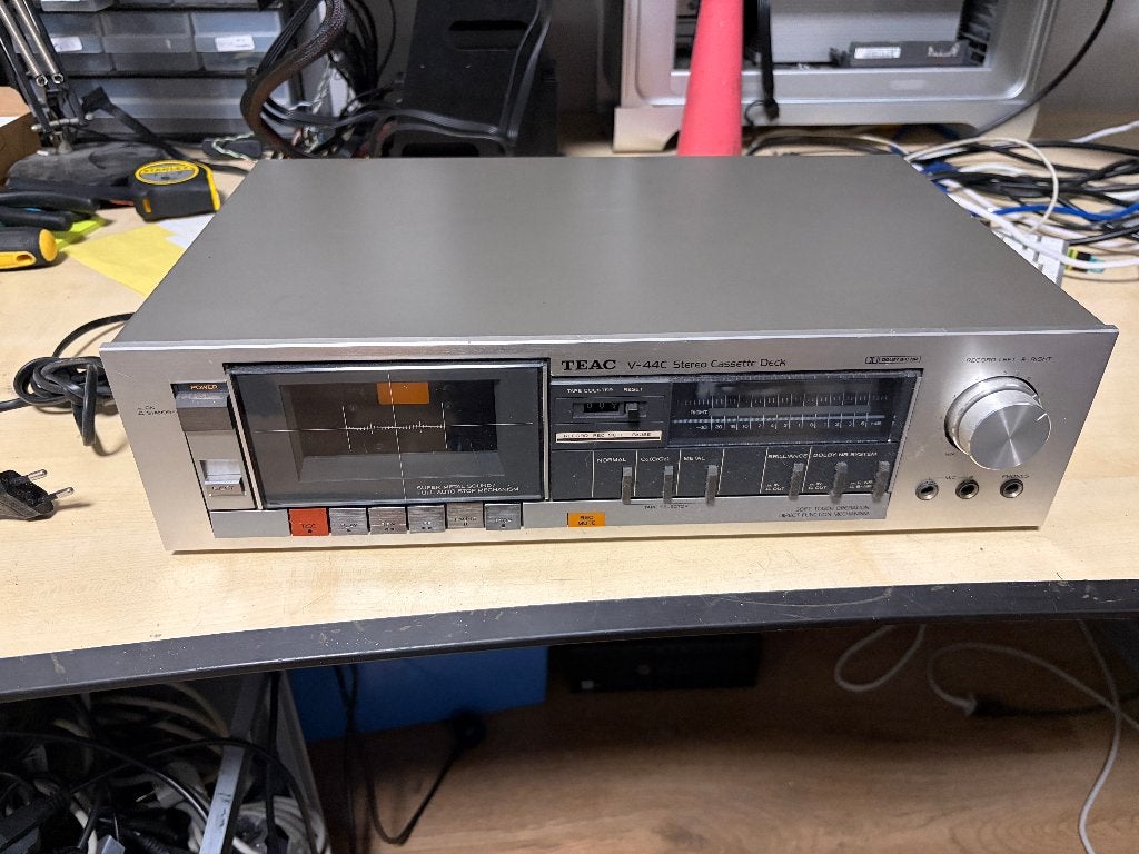TEAC V-44C Stereo Cassette Deck, Overige merken, Ophalen of Verzenden, A, A