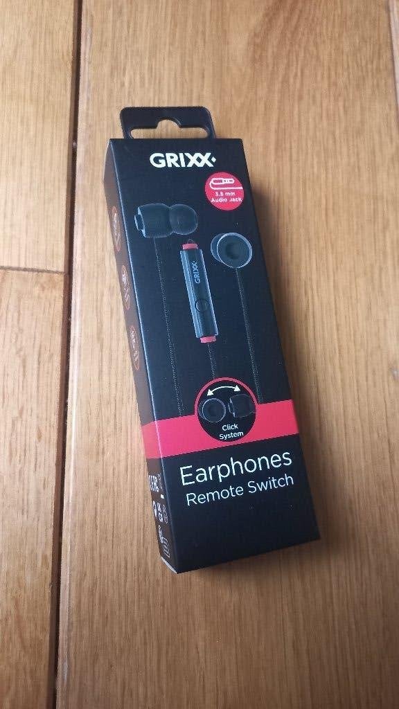 Grixx In-ear oordopjes - nieuw, Zwart, Overige merken, Nieuw, Ophalen of Verzenden
