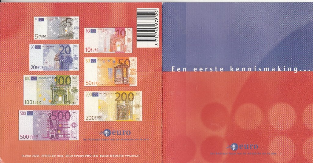 Munten euro 2001, kennismaking set, Zalmkit,, Ophalen of Verzenden, Overige landen, Overige waardes, Setje