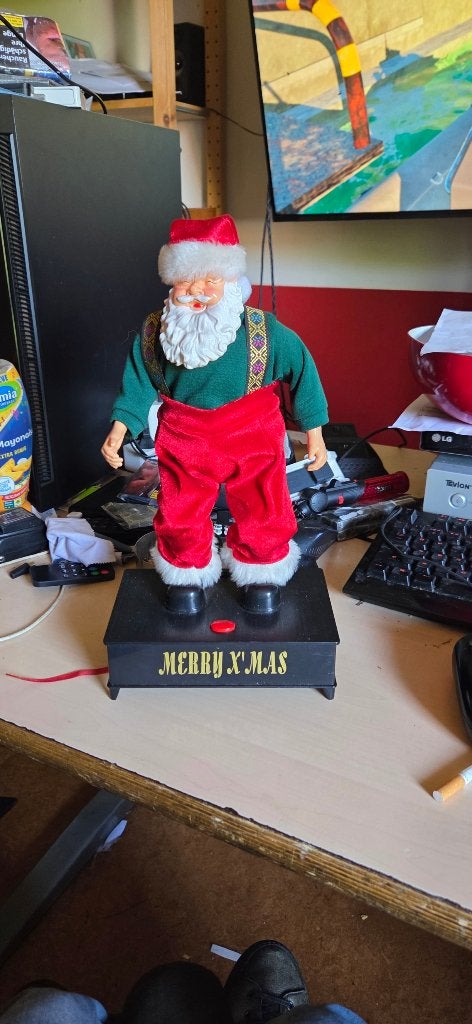 bewegende kerstman, Diversen, Ophalen, Gebruikt