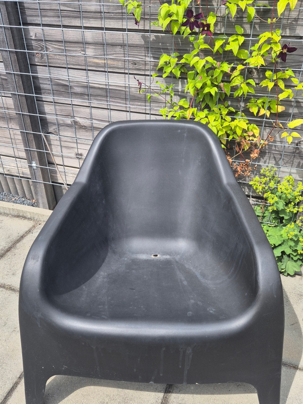 heerlijke stoel voor in de tuin, Ophalen, Kunststof