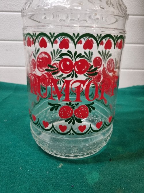 rumpot van glas vintage 3 liter, Ophalen of Verzenden
