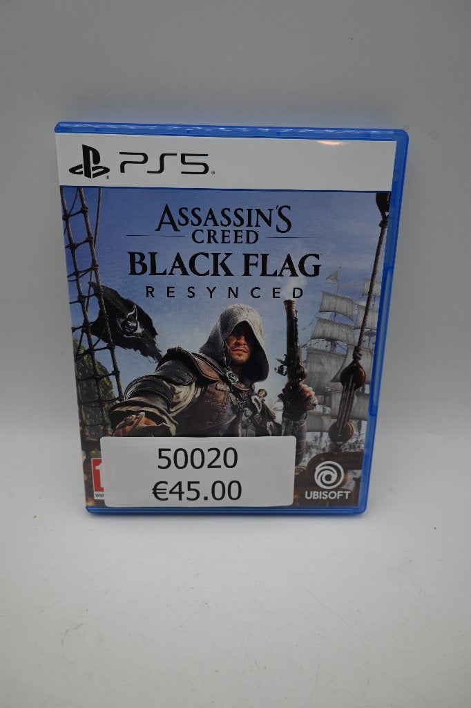 PLAYSTATION 5 ASSASSIN'S CREED Black Flag RESYNCED, -, Ophalen of Verzenden, Zo goed als nieuw, Info@buy-sell.nl