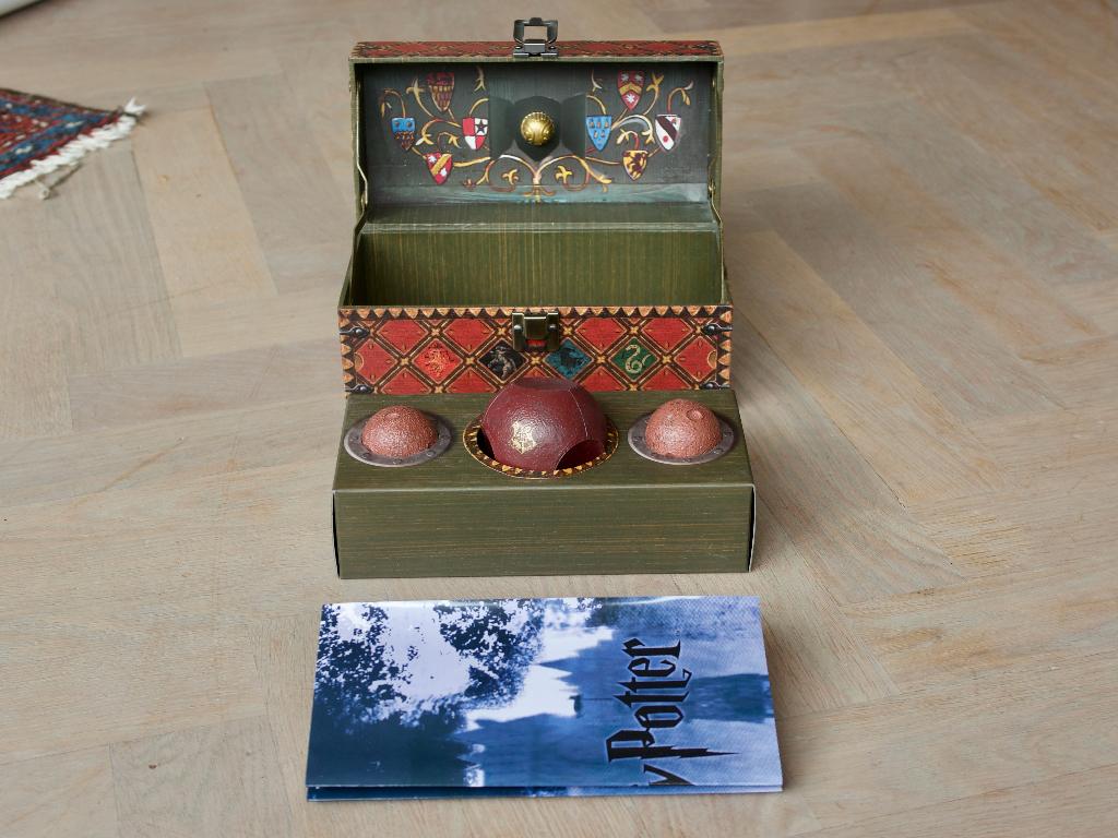 Zwerkbal set Harry Potter, Verzamelen, Harry Potter, Ophalen, Zo goed als nieuw, Replica