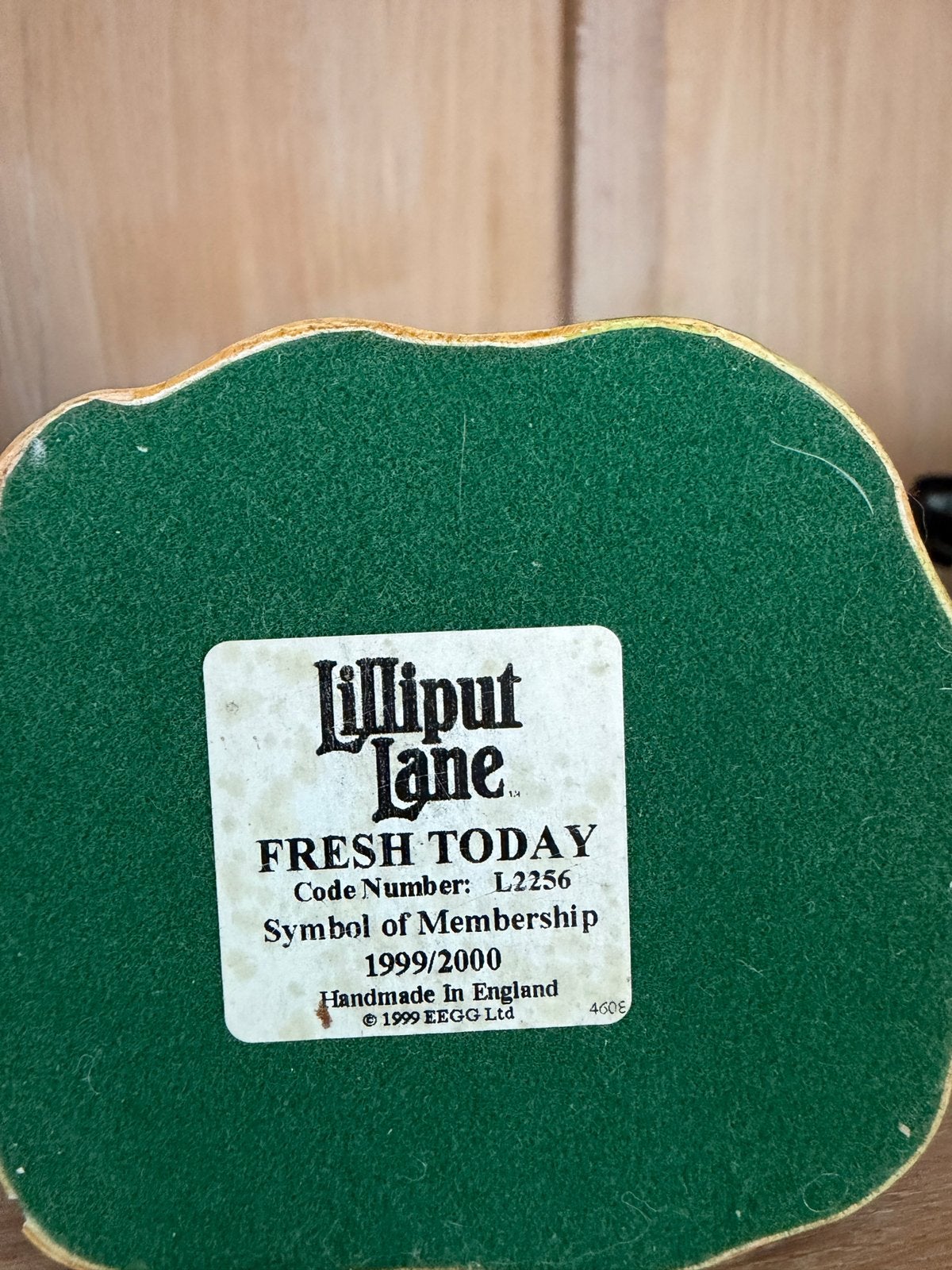 Fresh today  -Lilliput lane huisje, Ophalen of Verzenden, Zo goed als nieuw, Overige typen