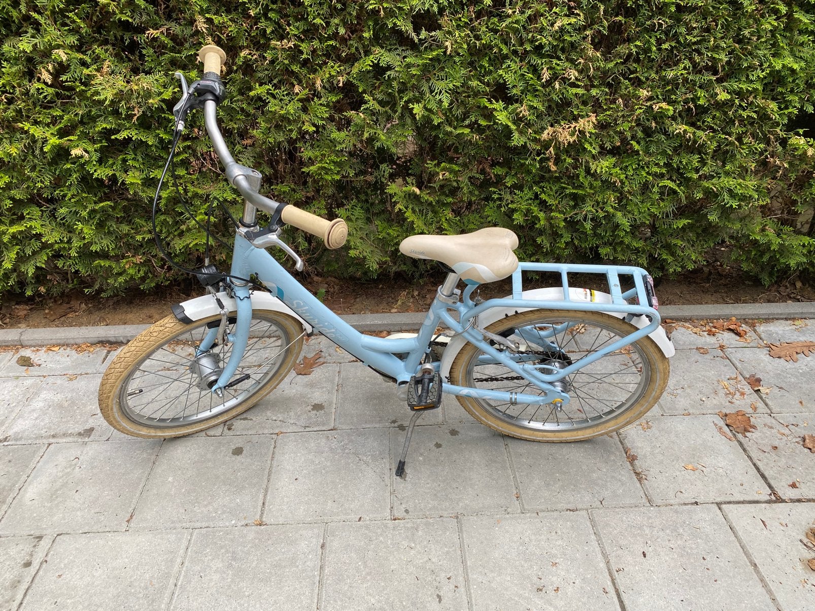 Puky Skyride kinderfiets 20 inch - lichtblauw, Fietsen en Brommers, Fietsen | Kinderfietsjes, Ophalen, Gebruikt, Terugtraprem