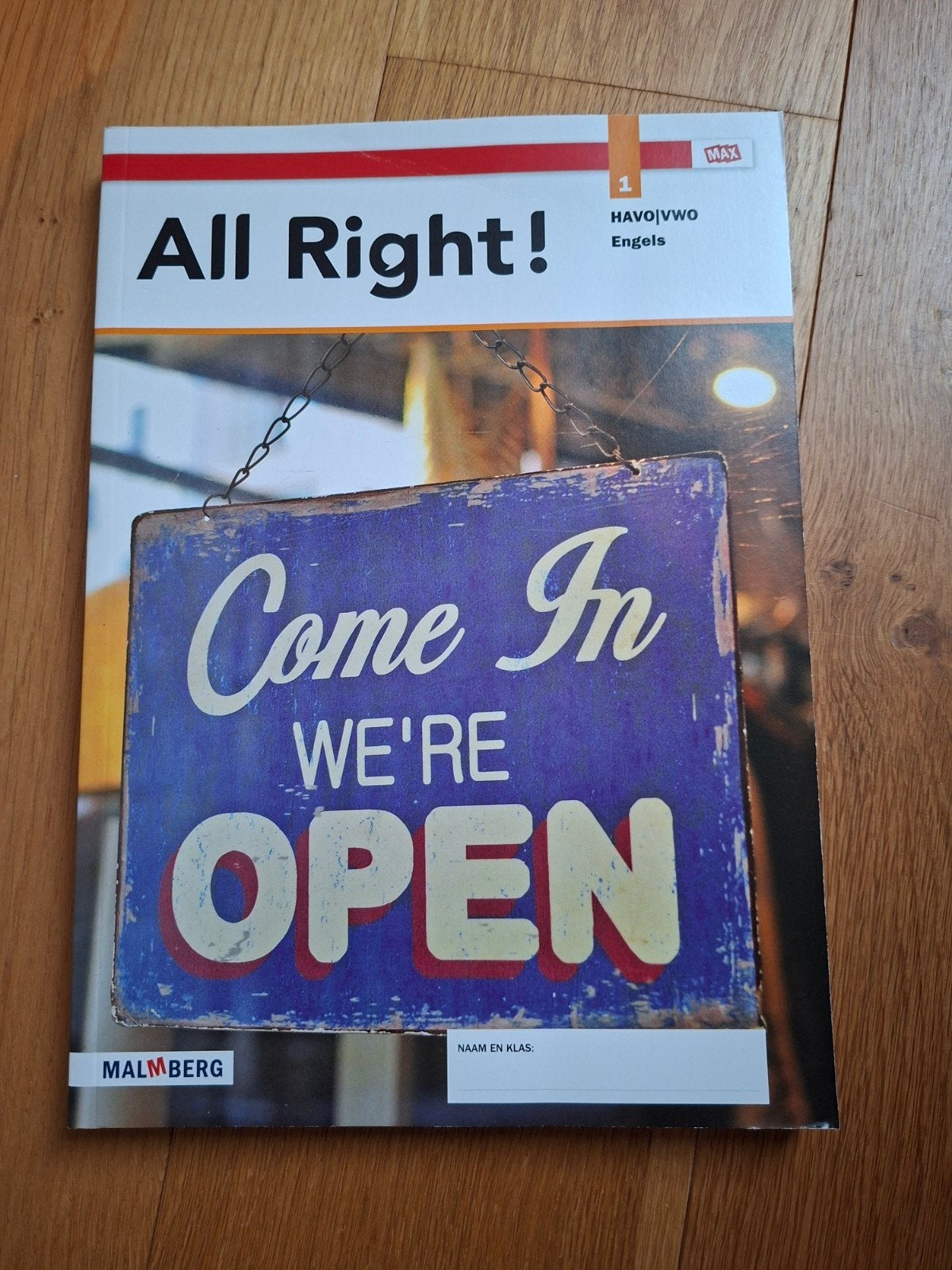 schoolboek Engels All Right havo/vwo leerjaar 1, Boeken, Ophalen, Nieuw, HAVO, Engels