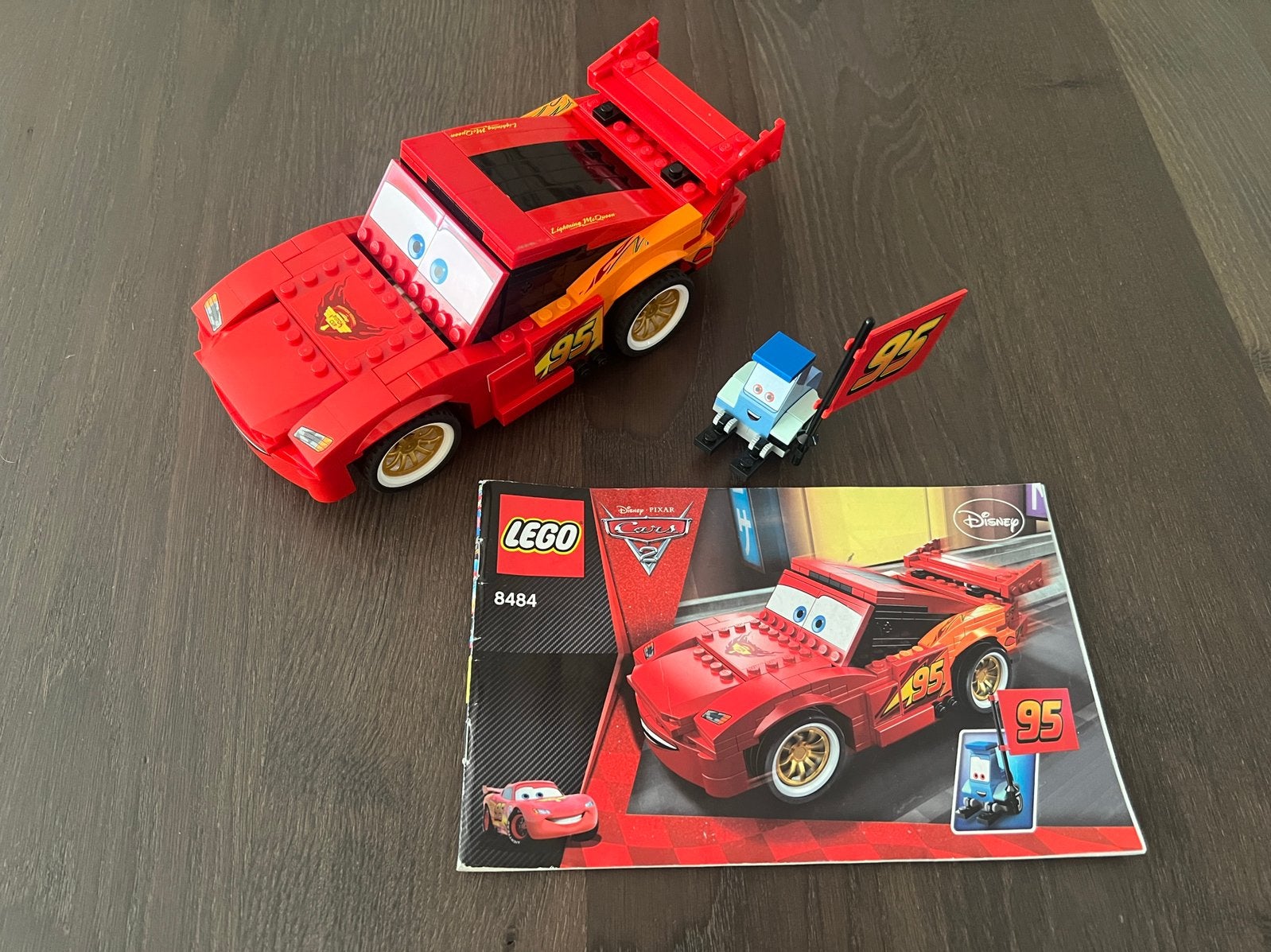 Cars Lightning McQueen lego set 8484, Gebruikt, Lego, Ophalen of Verzenden, Disney
