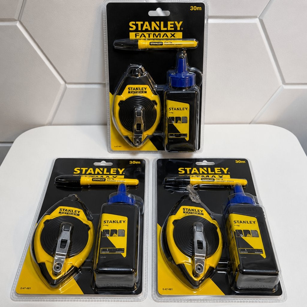 Stanley FATMAX Slaglijnset 30 meter – Nieuw, Mvi, Nieuw, Mvi, Mvi