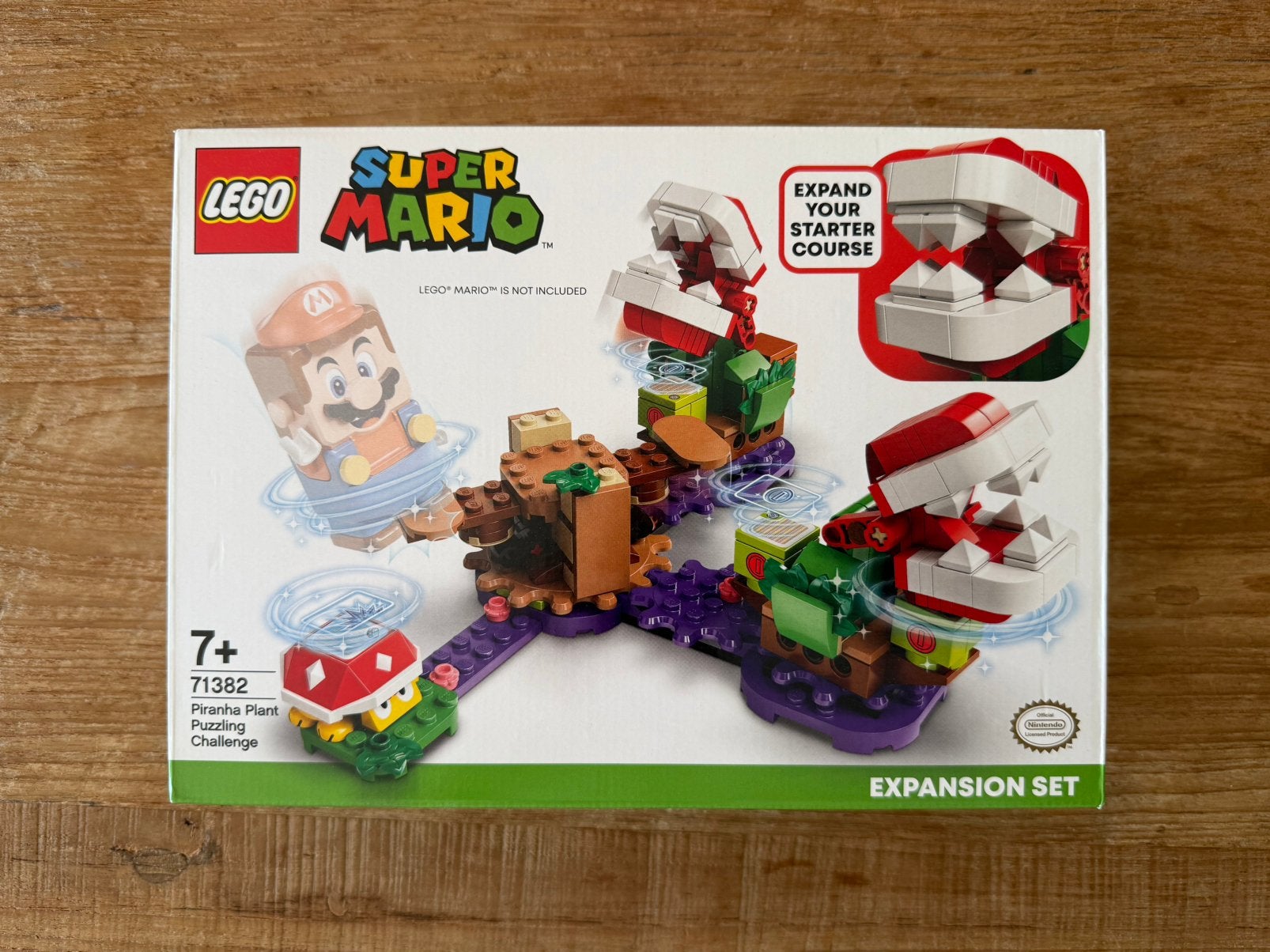 Lego Super Mario 71382 - Piranha Plant-puzzel - NIEUW, Lego, Nieuw, Ophalen of Verzenden, Complete set