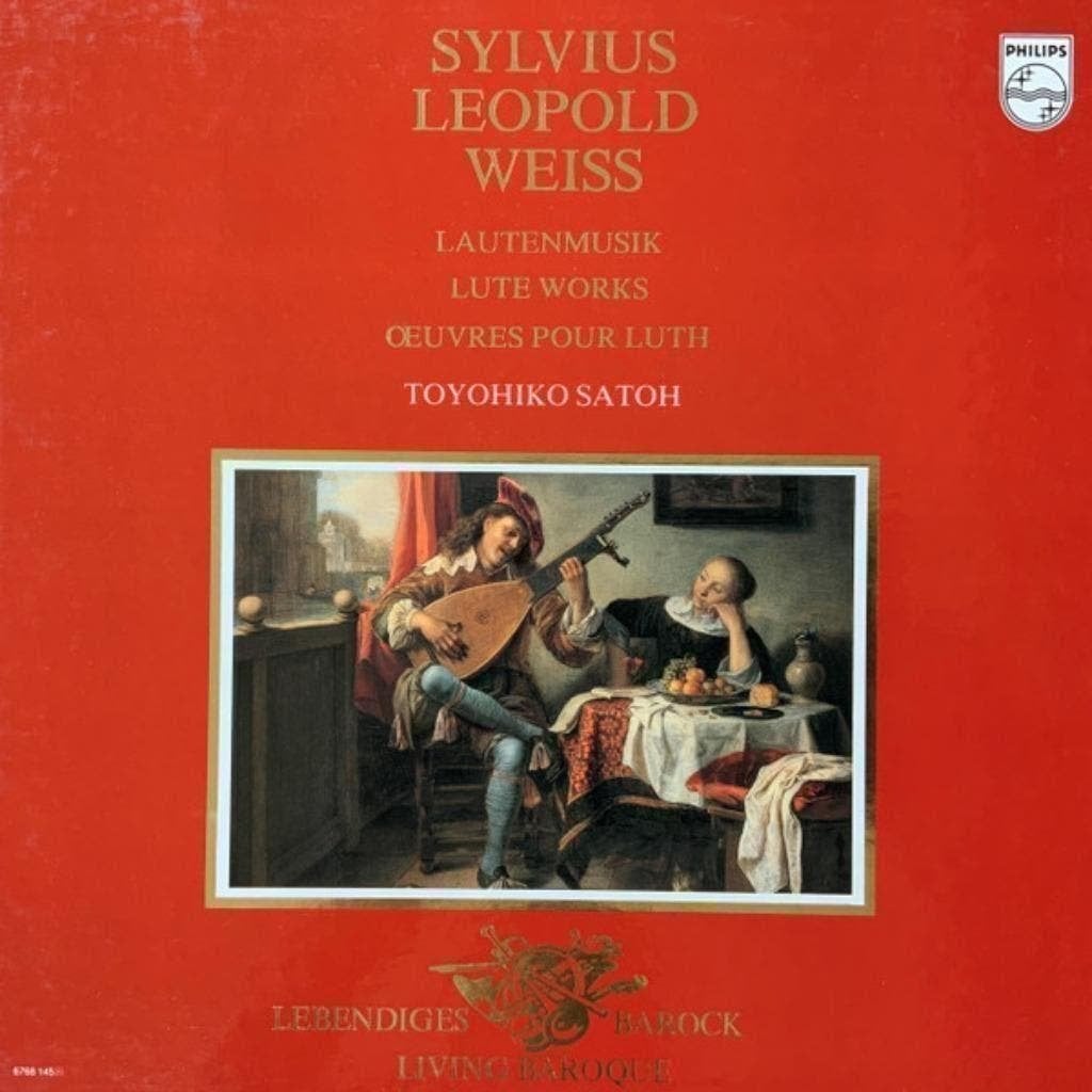 Sylvius Leopold Weiss Toyohiko Satoh  Lute Works 3LP BOX, Ophalen, Kamermuziek, Zo goed als nieuw, 12 inch