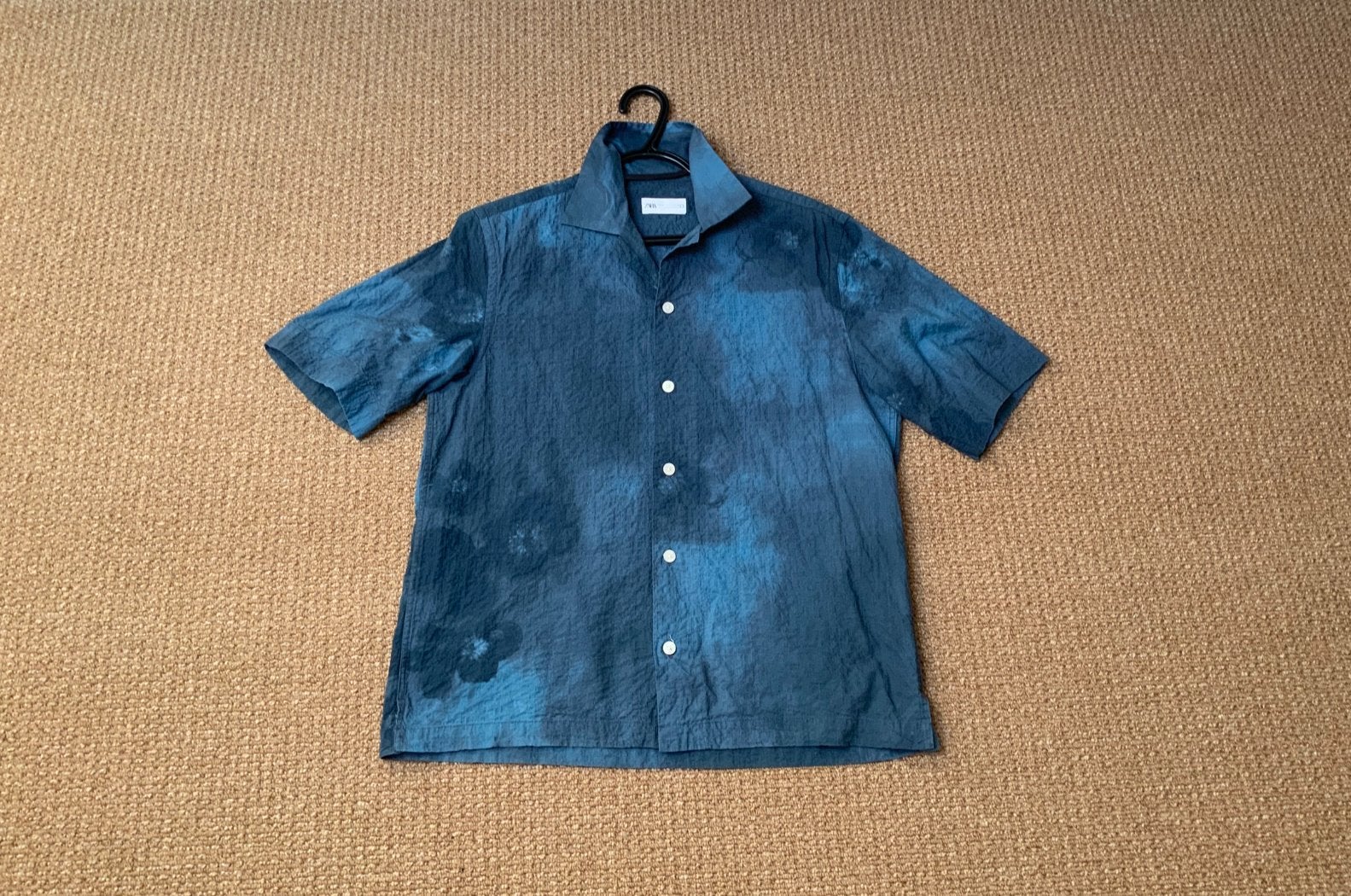 ZARA Overhemd Blouse heren maat S, Ophalen of Verzenden, Blauw