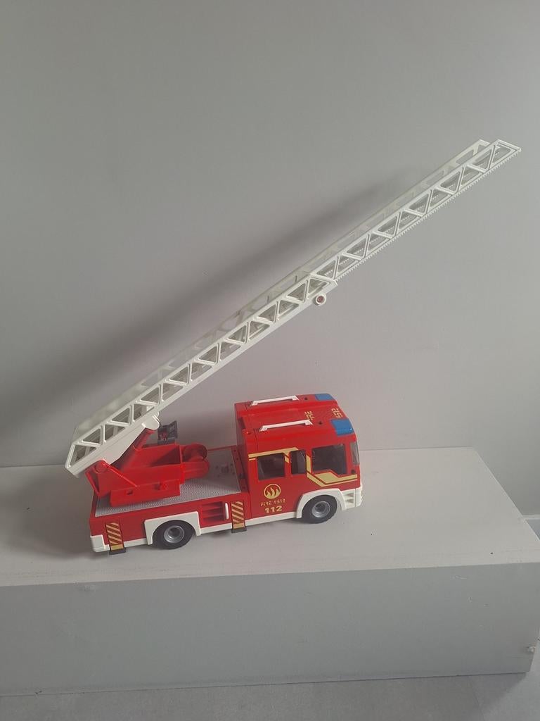 Playmobil brandweer, Ophalen, Gebruikt