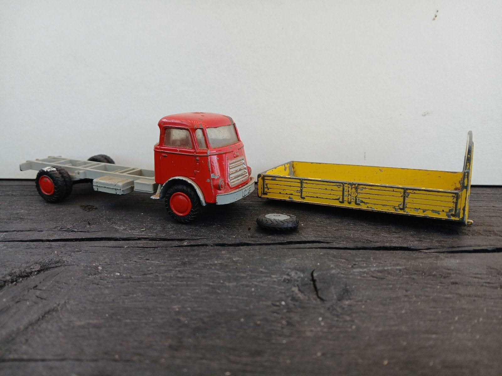 Lion Car DAF  (kikker), Ophalen of Verzenden, Gebruikt, Bus of Vrachtwagen, Lion Toys