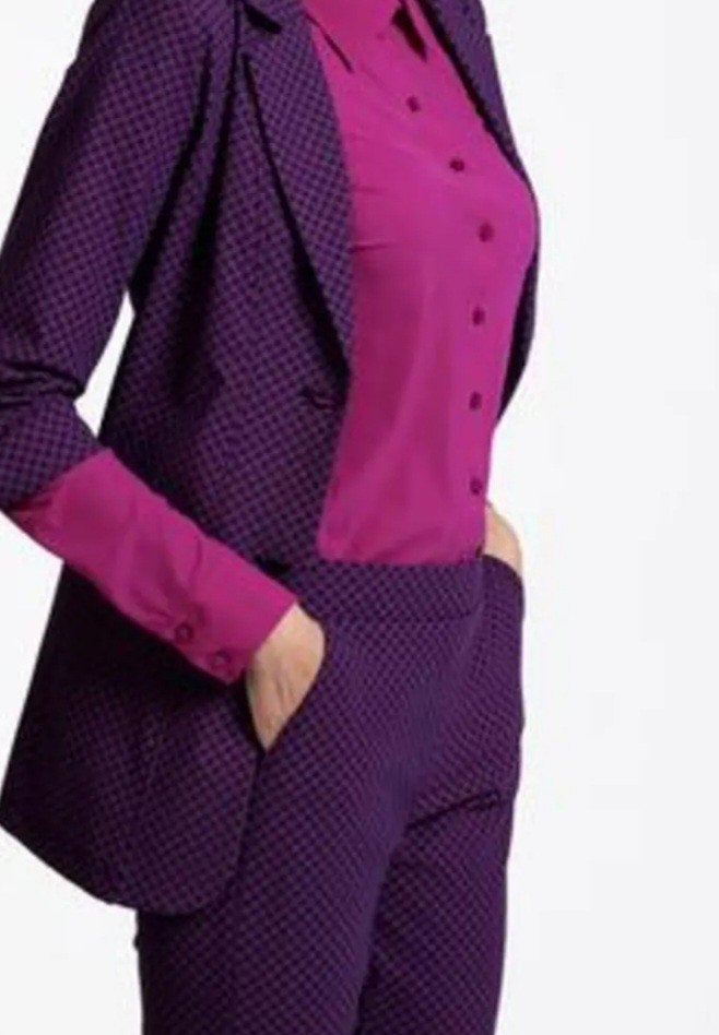 Paarse trousers Studio Anneloes, M, Maat 38/40 (M), Studio Anneloes, Paars, Ophalen of Verzenden