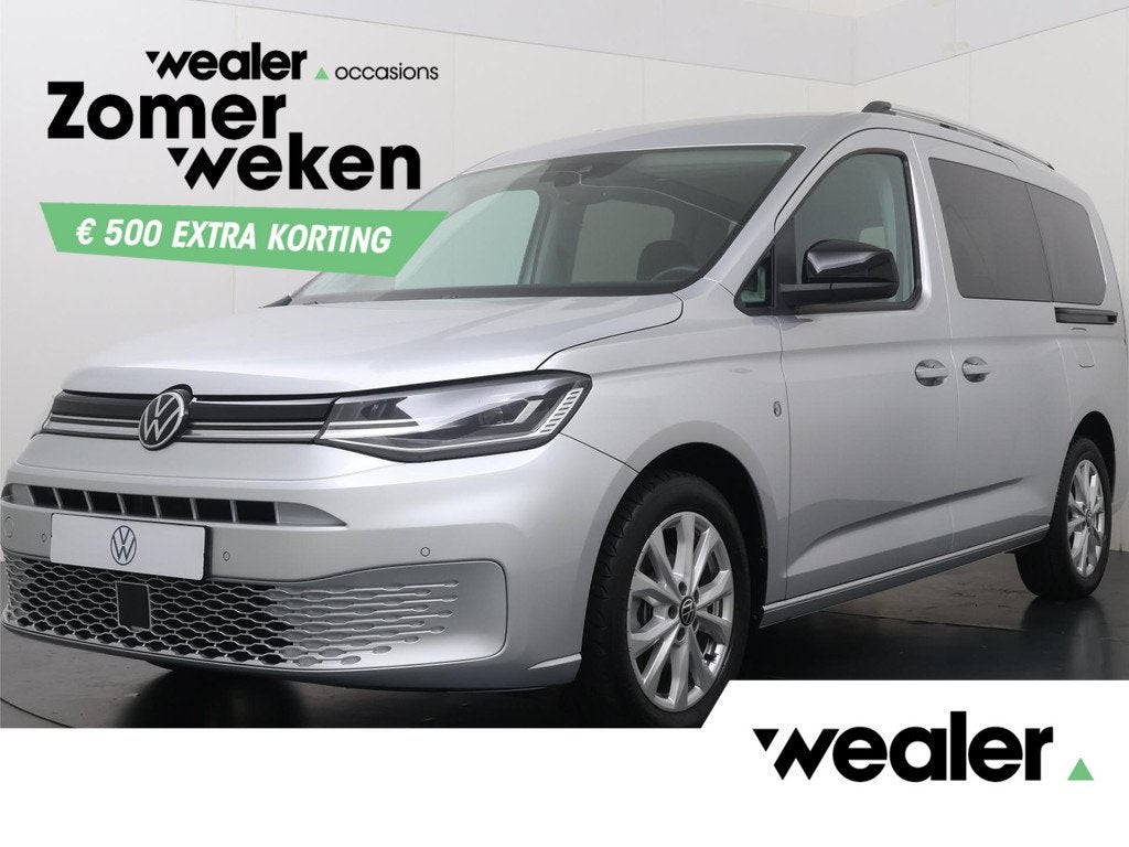 Volkswagen Caddy Maxi Life 1.5 TSI DSG-Automaat 7-Persoons |, Auto's, Volkswagen, Stof, 4 cilinders, 7 stoelen, Bedrijf