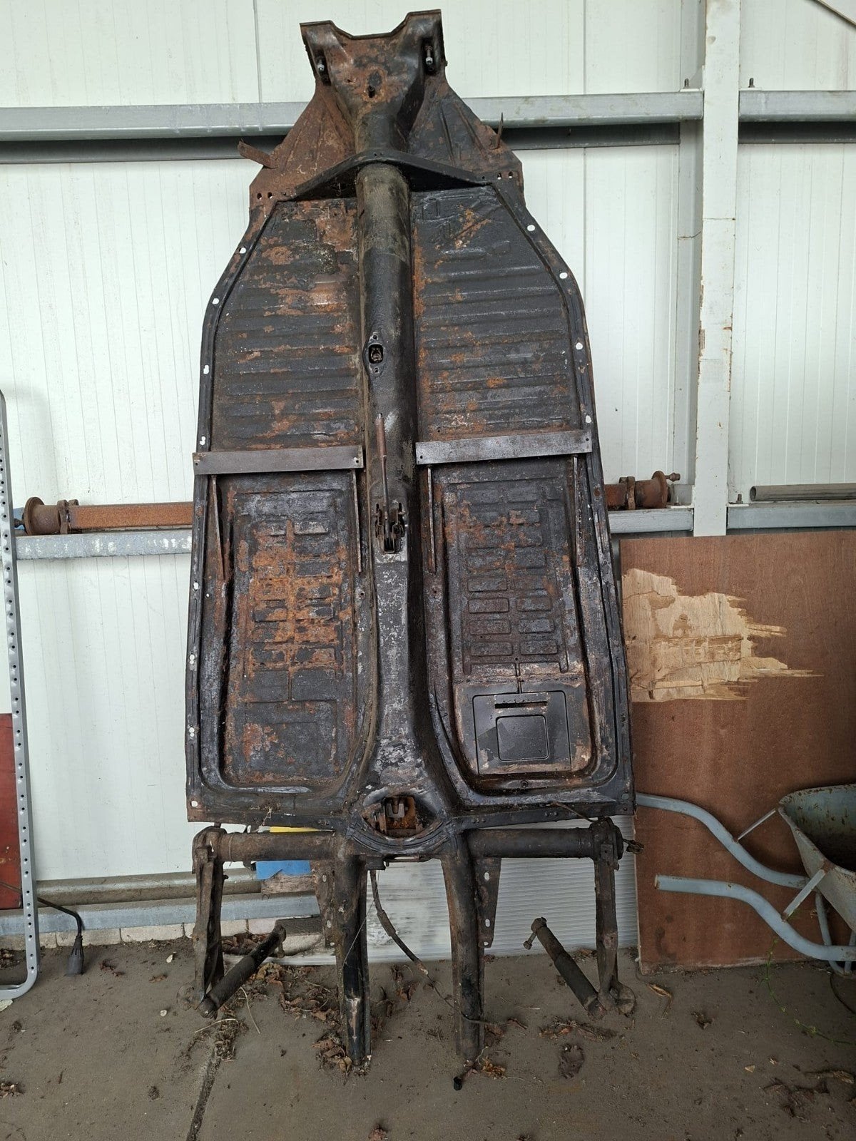 Kever Bodemplaat met Kenteken - Buggy Ombouw 1967, Ophalen of Verzenden, Gebruikt, Oldtimer onderdelen
