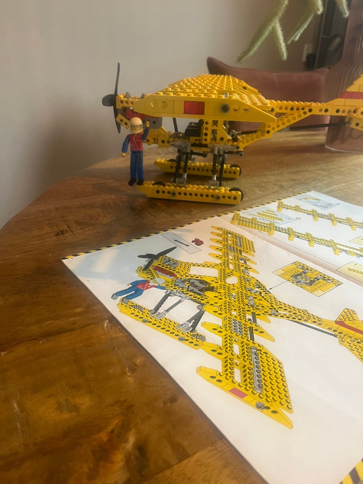 Lego 8855 vliegtuig, Ophalen of Verzenden, Zo goed als nieuw