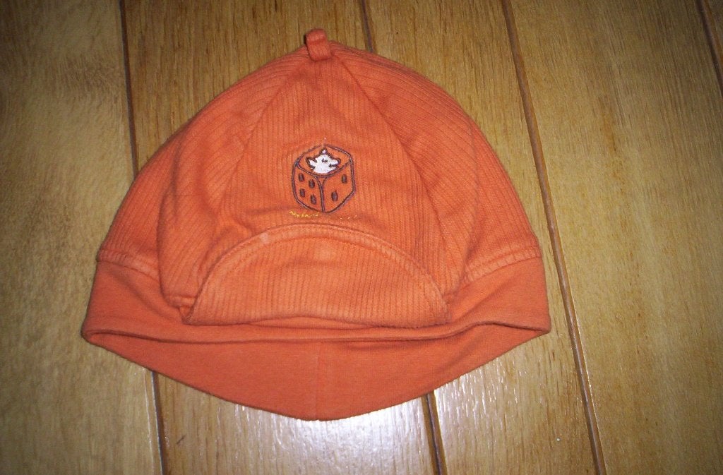 Mini MEXX muts pet terra oranje maat L, Kinderen en Baby's, Ophalen of Verzenden, Jongen of Meisje, Muts