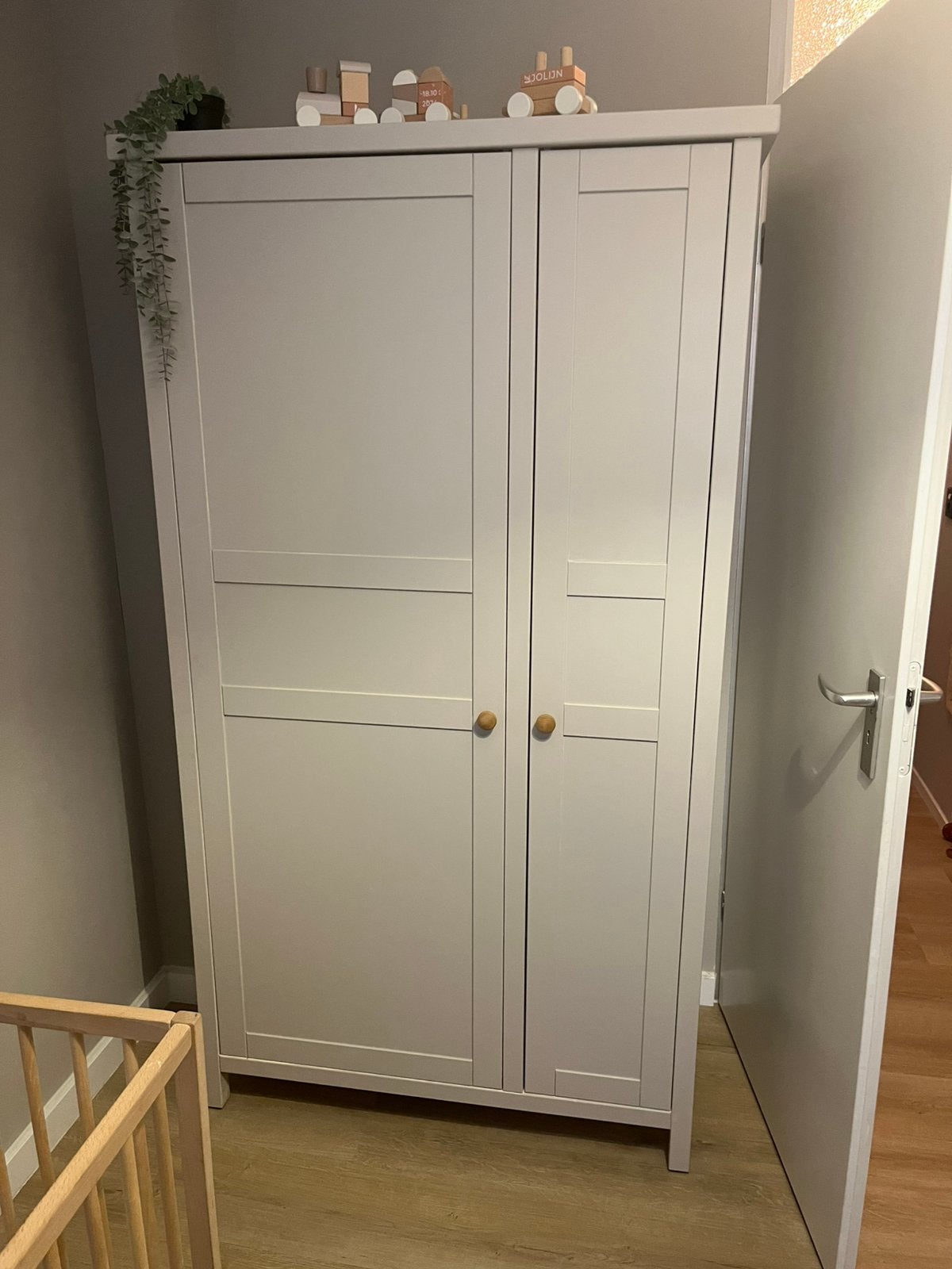Ikea Hemnes kledingkast, met hang en leggedeelte, Ophalen, 100 tot 150 cm, Zo goed als nieuw, 150 tot 200 cm