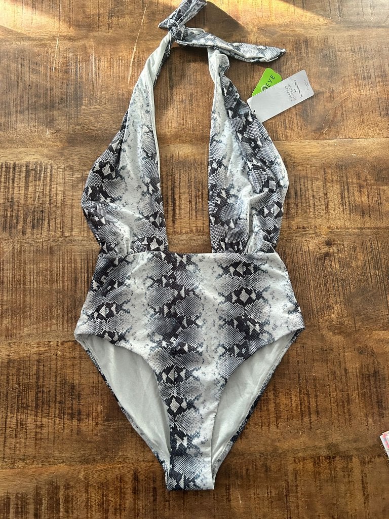 Hunkemöller Snake Wrap Badpak 38 - SALE OP=OP, Overige kleuren, Nieuw, Badpak, Ophalen of Verzenden
