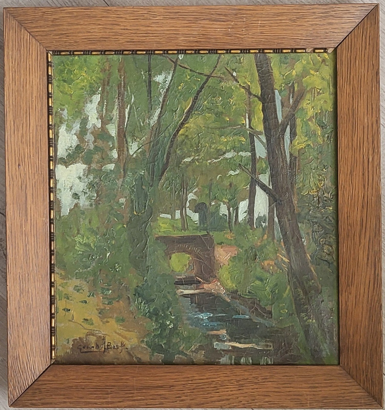 Gerard Jan Bos (1860–1943)., Antiek en Kunst, Ophalen