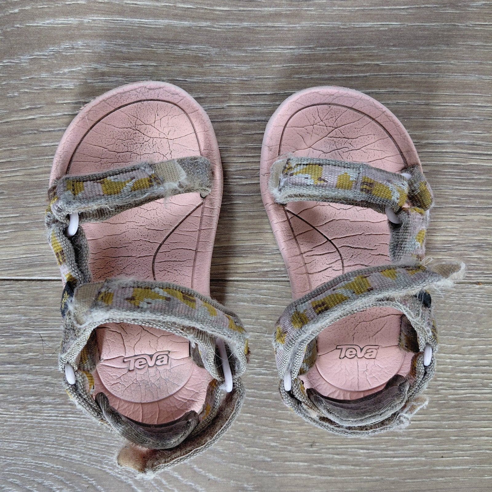 Teva sandalen maat 21, Gebruikt, Jongetje of Meisje, Overige typen, Teva