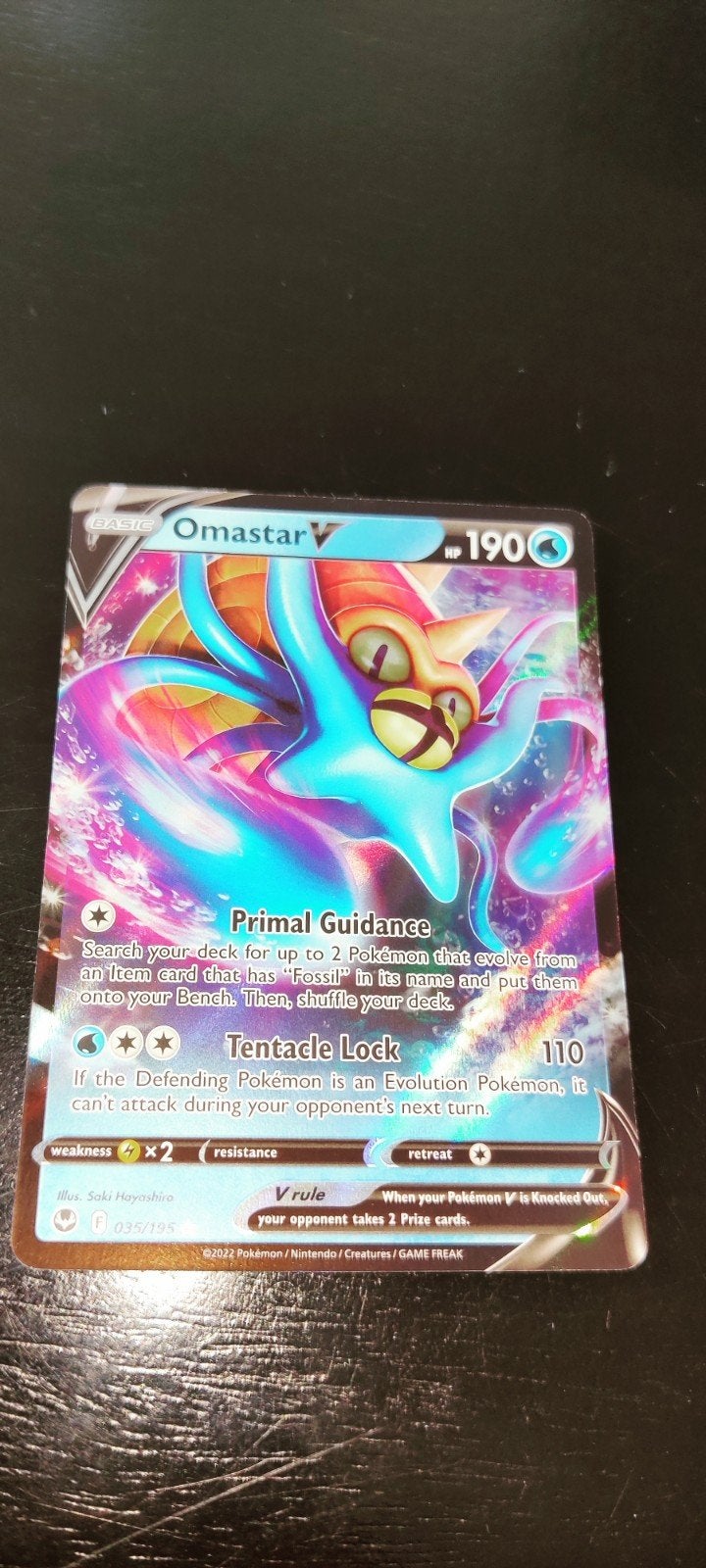 Omastar - "Silver Tempest", Hobby en Vrije tijd, Verzamelkaartspellen | Pokémon, Ophalen of Verzenden, Nieuw