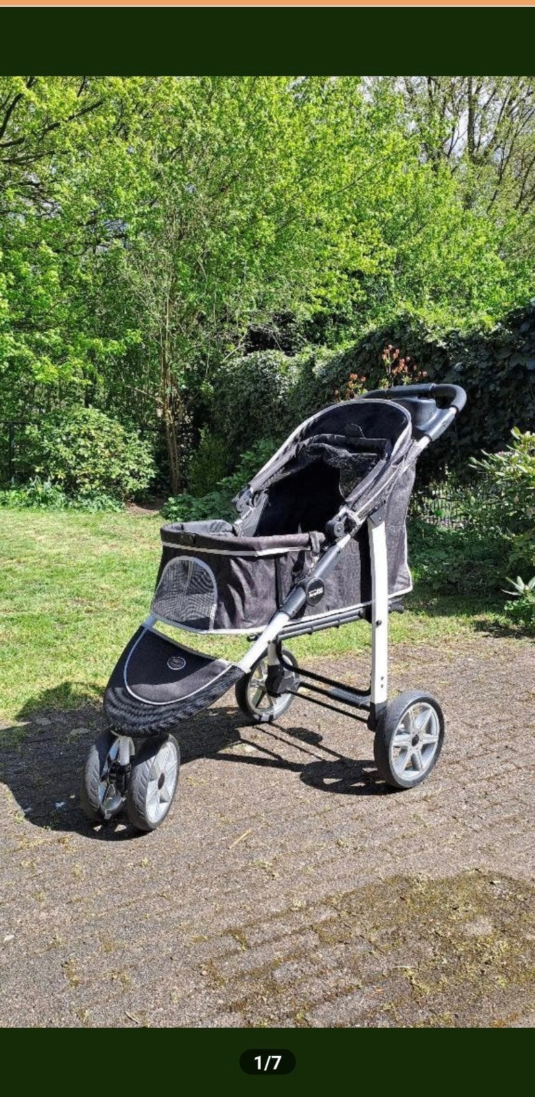 Honden buggy InnoPet Monaco inklapbaar tot 25 kg, Innopet, Ophalen, Gebruikt, Hondenbuggy
