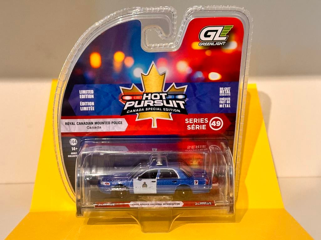 Greenlight 1:64 / Canada / Ford Crown Victoria RCMP, Hobby en Vrije tijd, Ophalen of Verzenden, Zo goed als nieuw, Auto