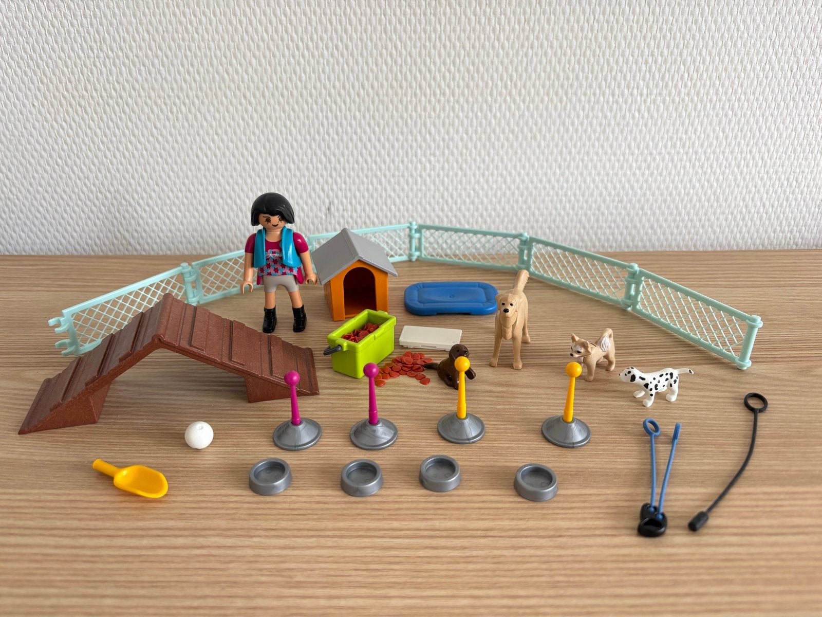 Playmobil Honden Agility Set met Figuur en Accessoires, Ophalen of Verzenden, Zo goed als nieuw, Complete set, Figuren