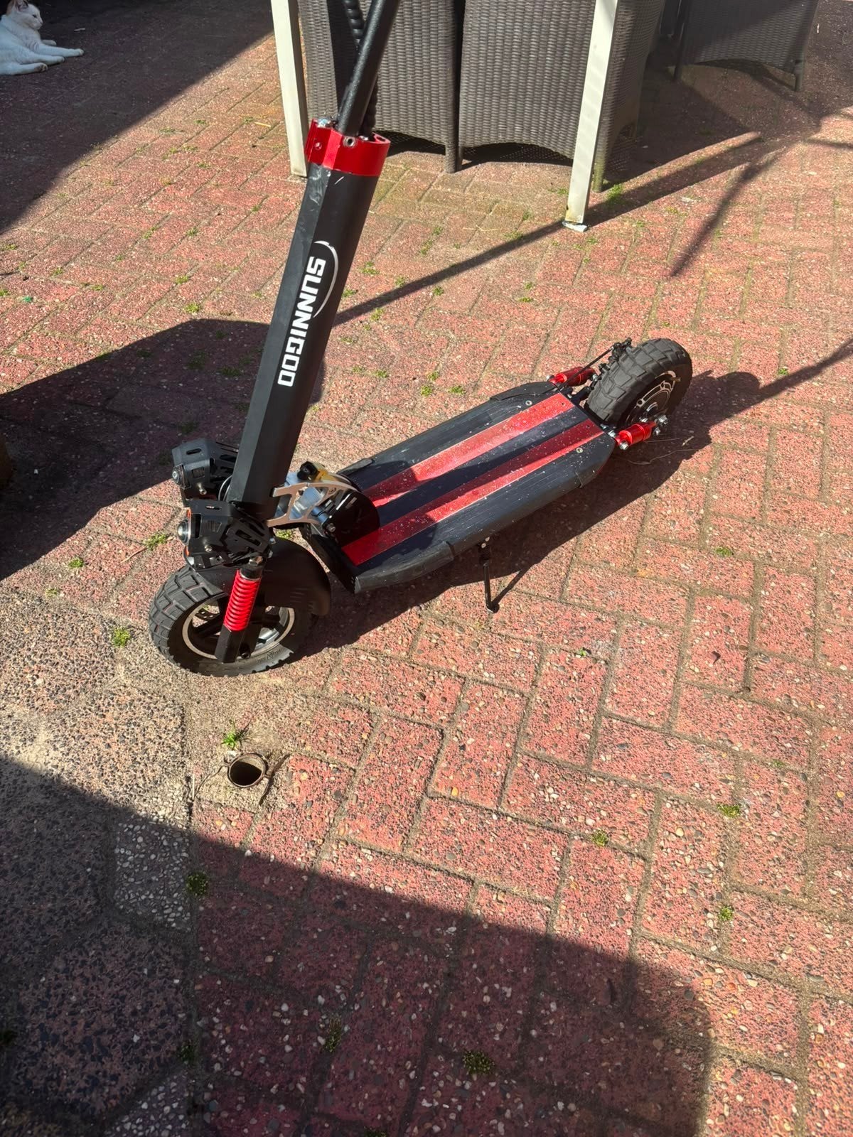 SUNNIGOO Elektrische Step (E-scooter) - Zo goed als nieuw, Fietsen en Brommers, Ophalen