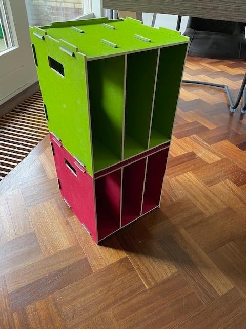 WERKHAUS Mediabox voor ca. 80 LP's - 6 beschikbaar, Cd's en Dvd's, Vinyl | Nederlandstalig, Zo goed als nieuw, Levenslied of Smartlap