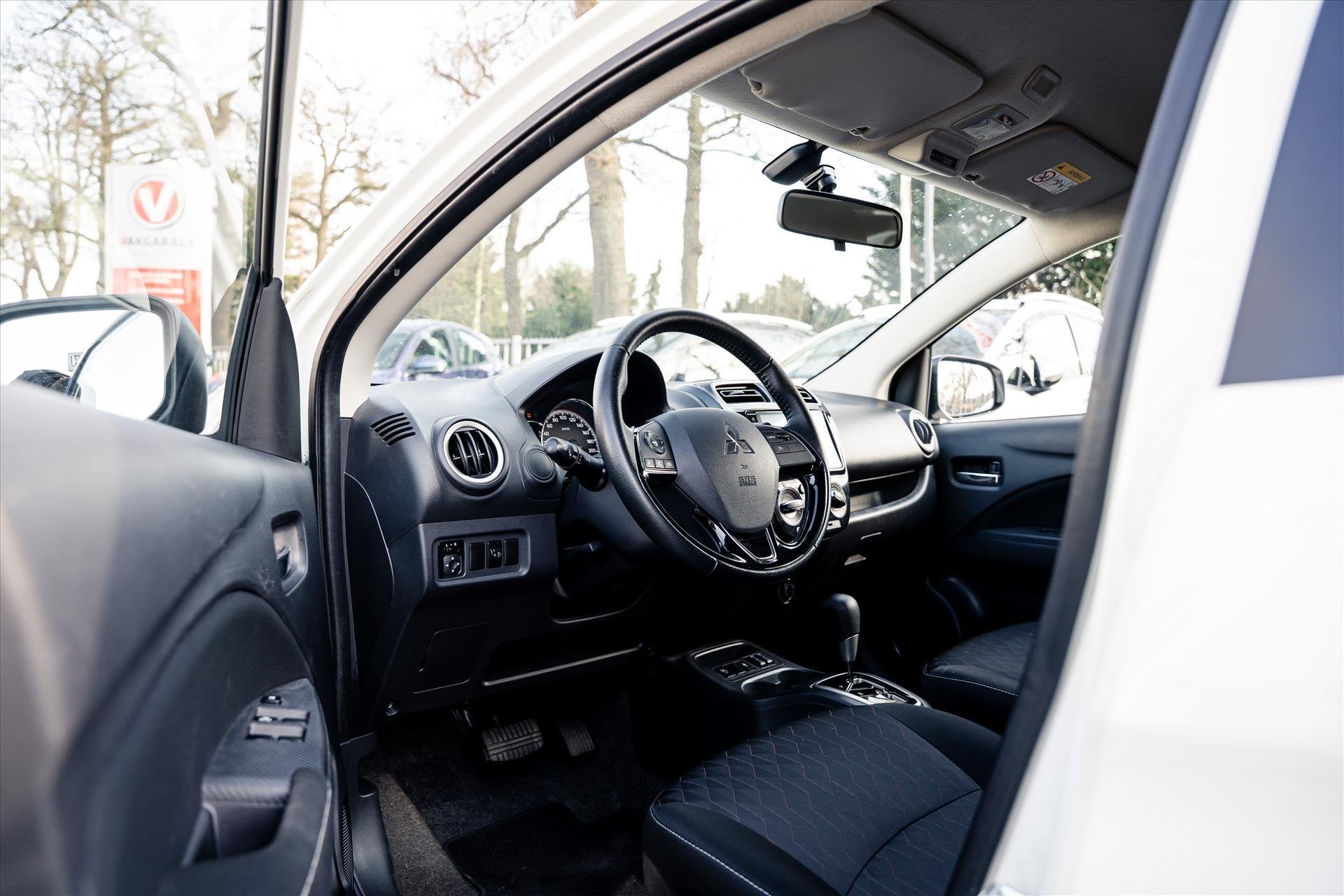 MITSUBISHI Space Star 1.2 Instyle Automaat | Airco | Stoever, Auto's, Mitsubishi, Dealer onderhouden, Stof, Gebruikt, Wit
