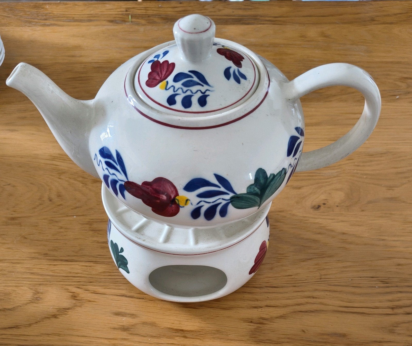 thee servies boerenbont, Ophalen