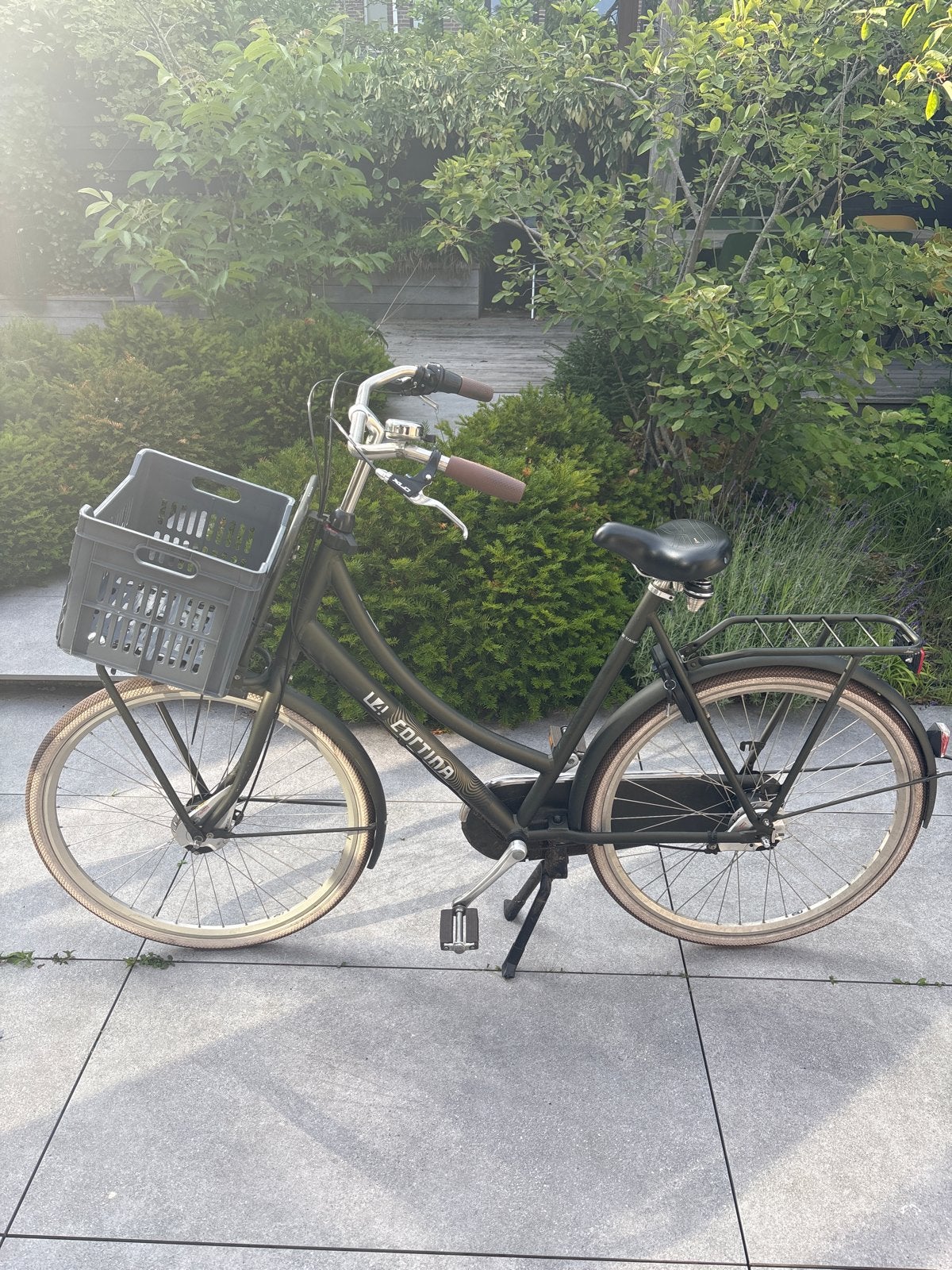 Cortina U4 transportfiets dames 28 inch, 7 versnellingen, Velgrem, Versnellingen, Ophalen, Overige merken