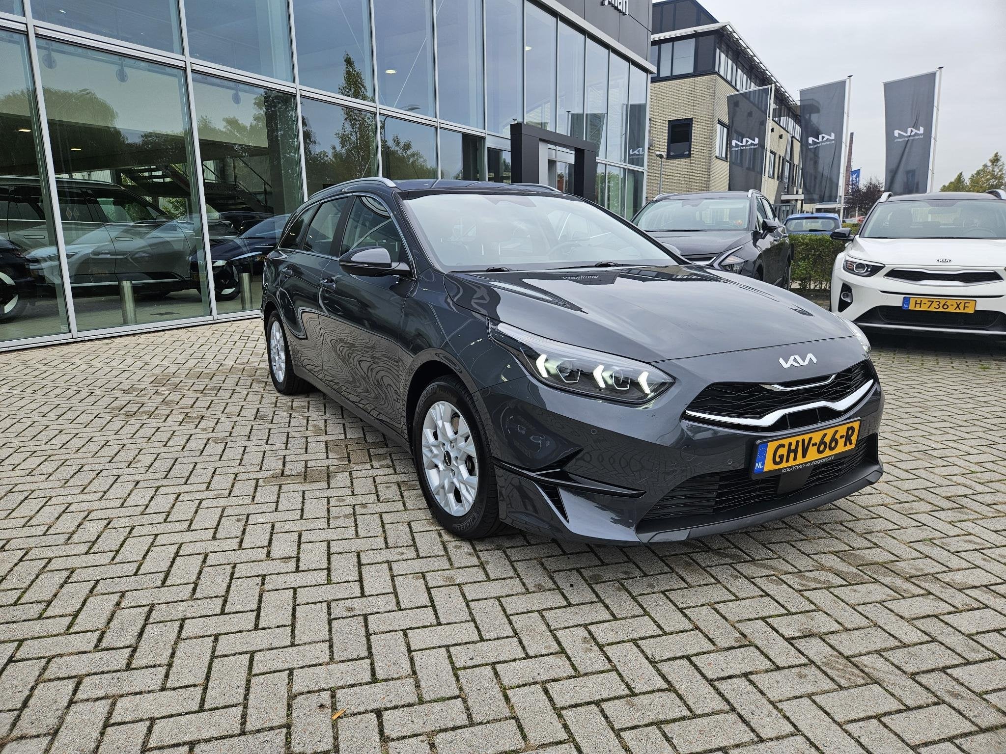 Kia Ceed Sportswagon 1.5 T-GDi DynamicLine Trekhaak | Nav |, Auto's, Voorwielaandrijving, Dealer onderhouden, Gebruikt, Euro 6