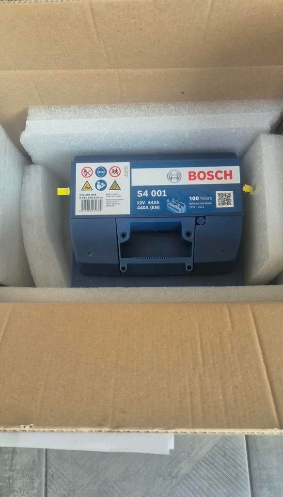 Bosch accu, Ophalen, Nieuw