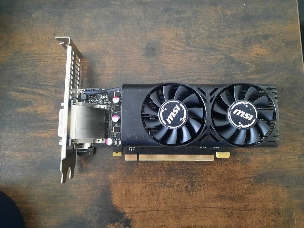 Nvidia GTX 1050ti low profile MSI, Computers en Software, PCI-Express 3, HDMI, Ophalen of Verzenden, Nvidia