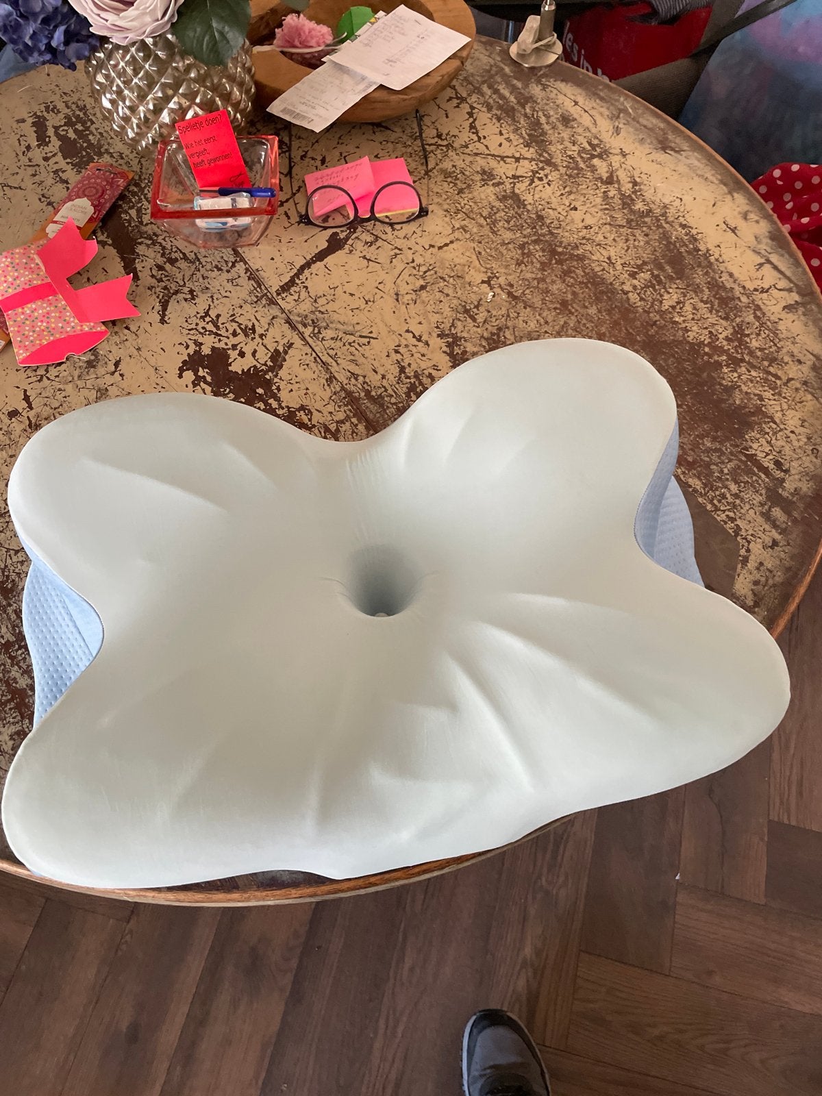 Derila Nekkussen Gel - Ergonomisch Hoofdkussen, Huis en Inrichting, Ophalen, Overige merken, Hoofdkussen, Zo goed als nieuw