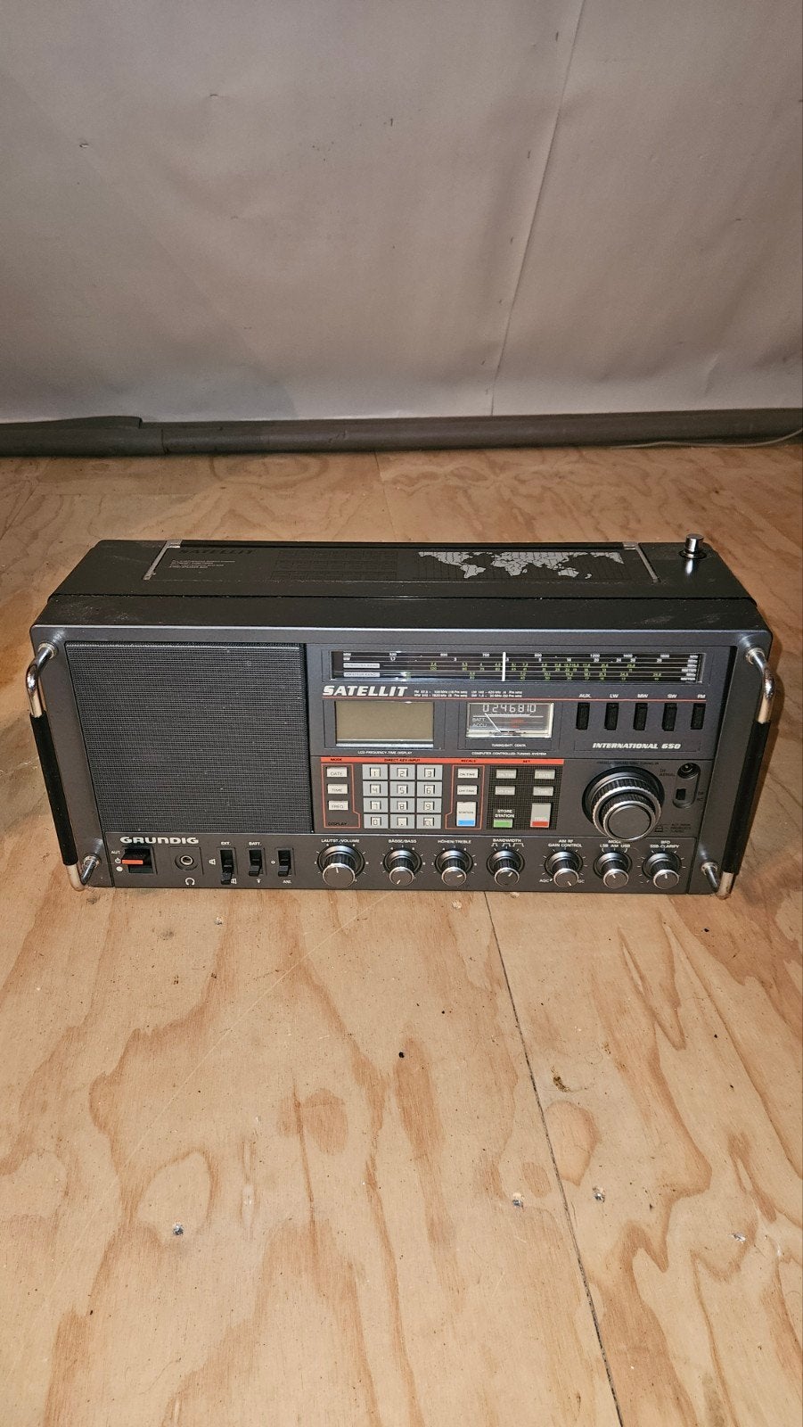 Grundig Satellit International 650 Wereldontvanger, Ophalen, Gebruikt, Wereldontvanger