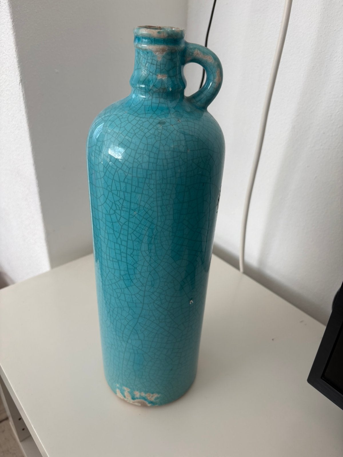 Vaas, Ophalen, Blauw, Zo goed als nieuw, 40 cm