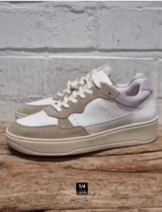 Blackstone - Mooie suedeleren sneakers maat 41 - Nieuw €159, Verzenden, Nieuw, Sneakers of Gympen, Blackstone