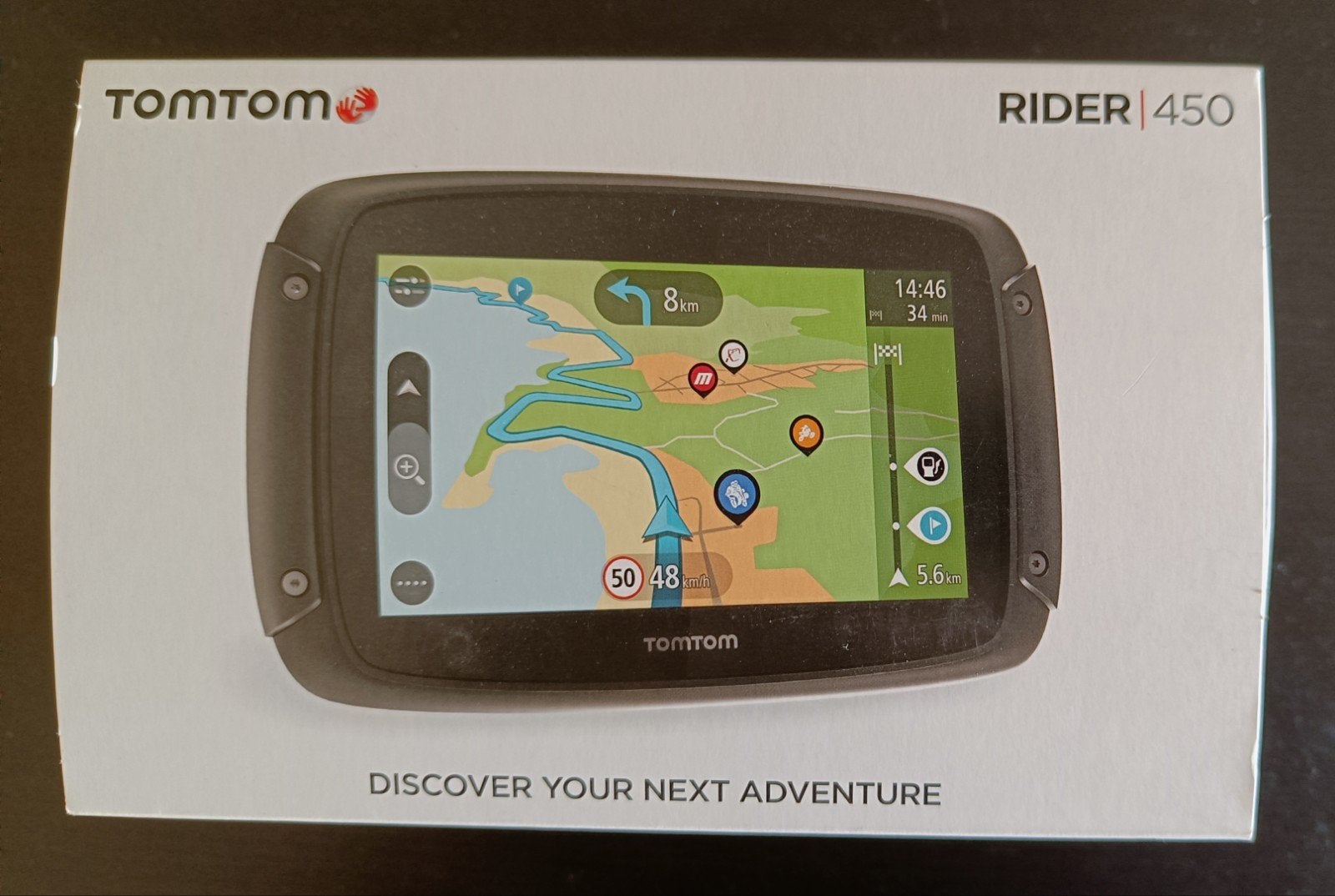 TomTom Rider 450 incl. premium pack, Ophalen, Gebruikt