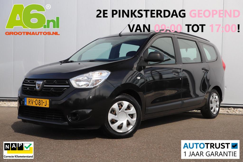 Dacia Lodgy 1.2 TCe Ambiance 7p. Airco Radio Bluetooth Elekt, Auto's, Dacia, Voorwielaandrijving, Stof, Gebruikt, Euro 6