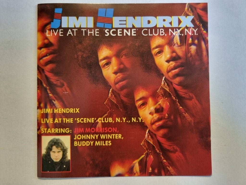 CD Jimi Hendrix - Live At The Scene Club, N.Y., N.Y. (izgs), Singer-songwriter, Gebruikt, Inclusief doosje, Ophalen of Verzenden