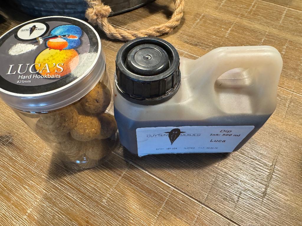 Cuyten Boillies Lucas Hard Hookbaits en Dip, Watersport en Boten, Ophalen of Verzenden, Nieuw, Overige typen