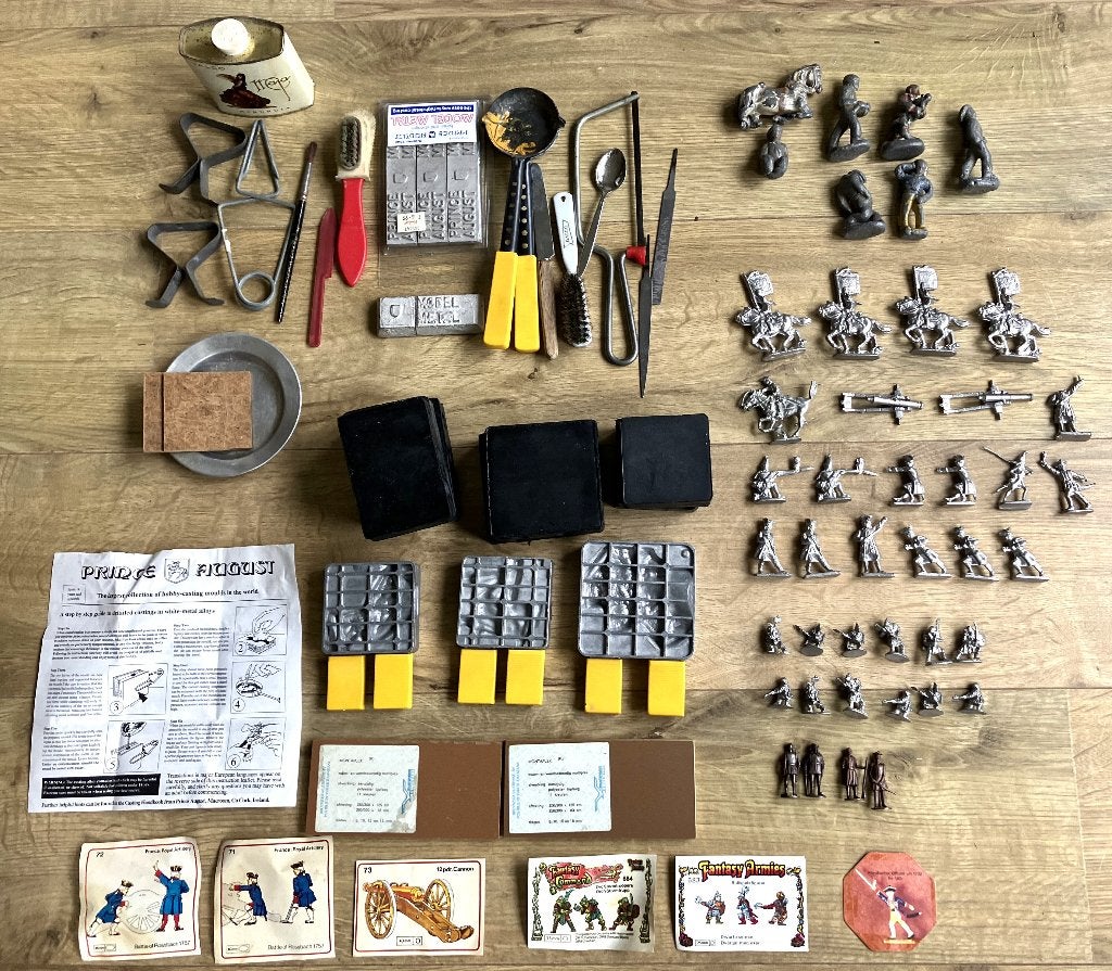 Lood/Tin/Metaal Gietmallen en modellen, Ophalen of Verzenden, Gebruikt, 1:50 of kleiner, Figuur of Figuren