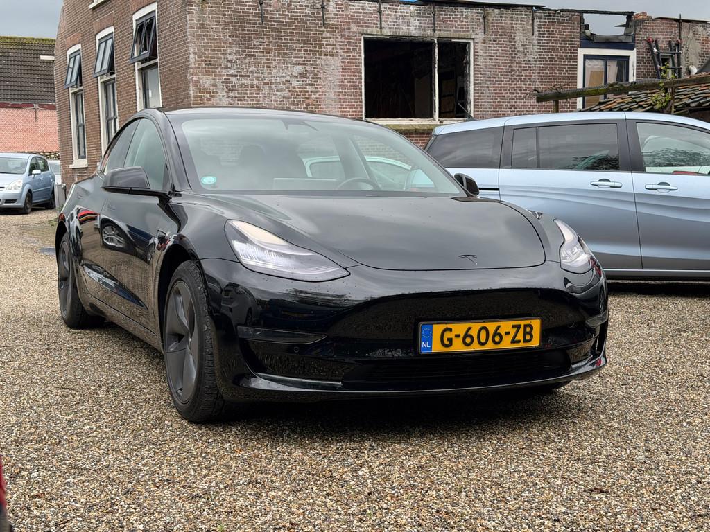 Tesla Model 3 Long Range AWD 75 kWh 133000km NAP 90% SOH Net, Auto's, Tesla, Automaat, Zwart, 84 €/maand, Hatchback