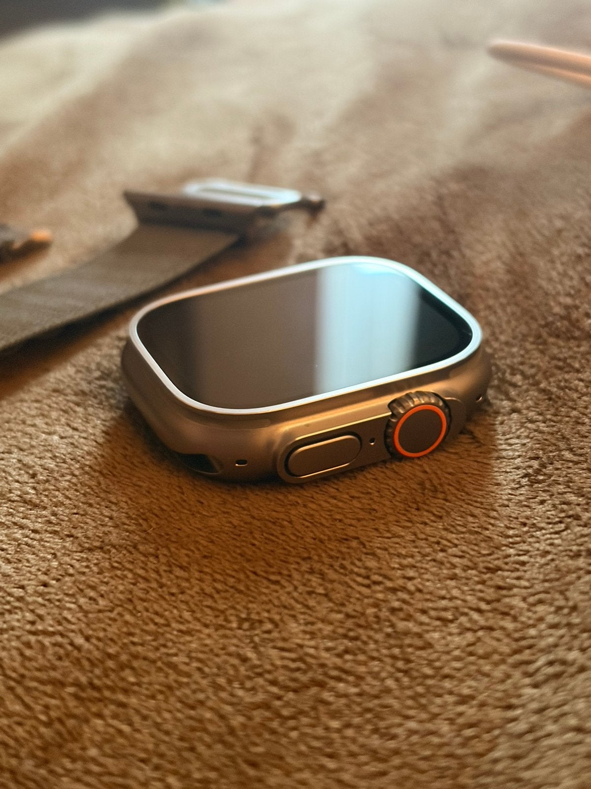 Apple Watch Ultra, Sieraden, Tassen en Uiterlijk, Ophalen, Zo goed als nieuw, IOS